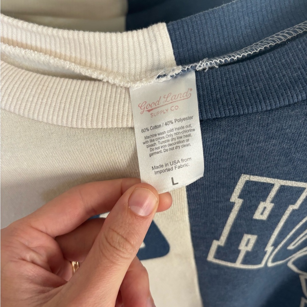 Two-Tone Rodeo Houston Sweatshirt - Picture 2 of 2